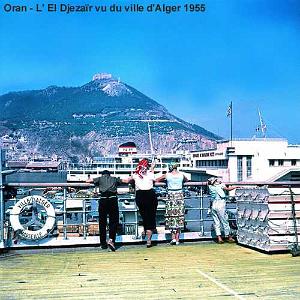 18 ORAN  EL DJEZAIR VU DE ALGER